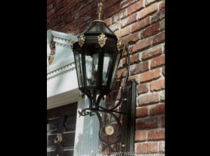 48" Tall Custom Bronze and Forged Iron Wall Sconces