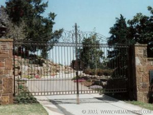 Gilcrease Museum Driveway Gates