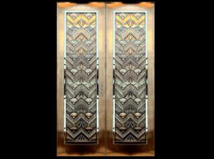 Cast and Fabricated Bronze Entry Doors