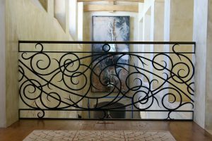 Forged Iron and Bronze Railings, Shope Reno Wharton Architects, Aspen CO