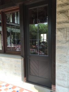 Custom Steel Doors, Paint Finish, Greg Wyatt Architect, Glen Rose, Texas