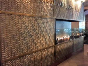 Perforated Metal Decorative Wall Panels, Del Frisco's Double Eagle, Orlando, FL