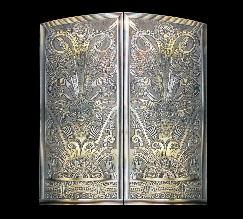 Cast Bronze Theatre Doors