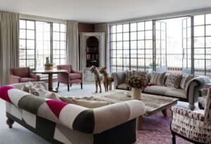 Crittall Steel Windows Elegantly Frame The Views from This Living Room