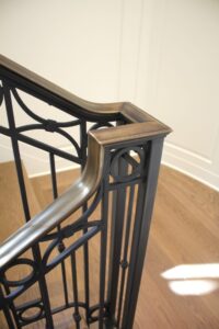 Bronze and Iron Railing Details