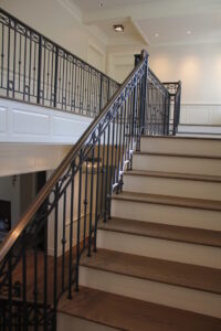 Bronze and Iron Railing Details